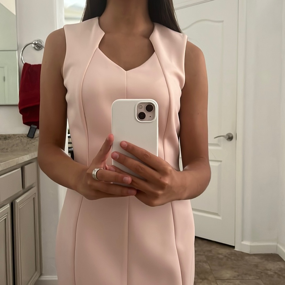 Calvin klein pink dress
